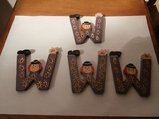 *Lettera W alfabeto legno SEVI