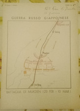 79° Corso II Anno - Tavola 2 E Guerra Russo Giapponese Battaglia di Mukden