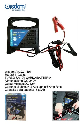 Caricabatteria turbo 12v - x,