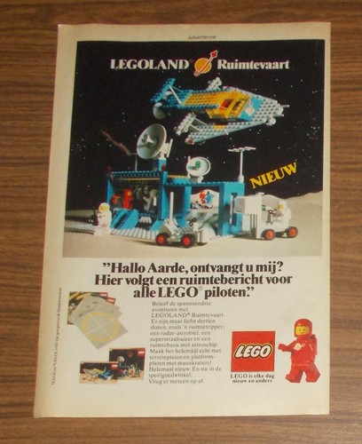 Rara pubblicità lego classic - rara,