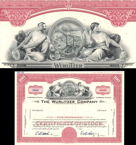 Wurlitzer certificato - -,
