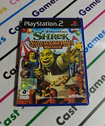 Ps2 shrek tutti - luna, park
