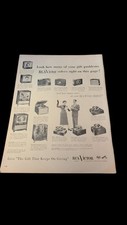 Pubblicità stampa vintage RCA
