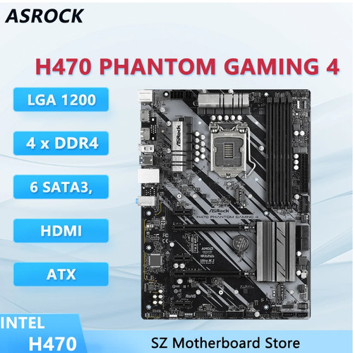 Asrock h470 phantom gaming - h470,