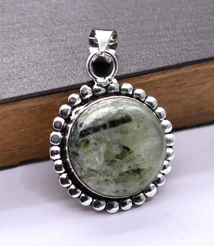 Ciondolo pietra prehnite