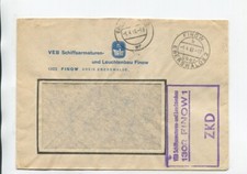 DDR Dienst ZKD Brief Finow