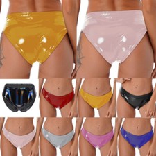 US Women Glossy Wetlook Latex