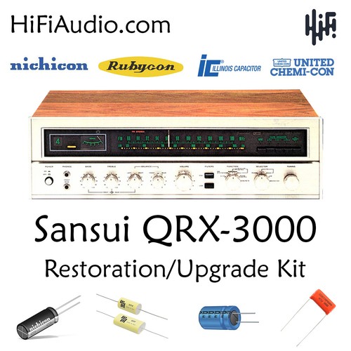 Sansui qrx 3000 - sansui, ricostruzione