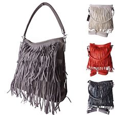 Borsa con frange Lea borsa a