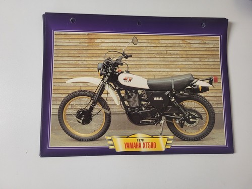Carte fiche moto passion - carte,