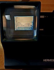 VISORE DI DIAPOSITIVE MARCA HERMES  VINTAGE ANNI 80 UTILIZZATO POCO COME NUOVO