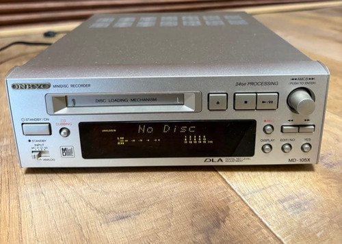 Mini disc recorder onkyo - disc,