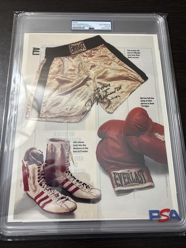 Muhammad ali foto firmata - ali,