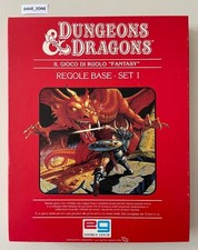 D&D - Dungeons and Dragons REGOLE BASE SET 1 Editrice Gioghi - ITA (1983)