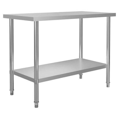 Tavolo lavoro acciaio inox - da,