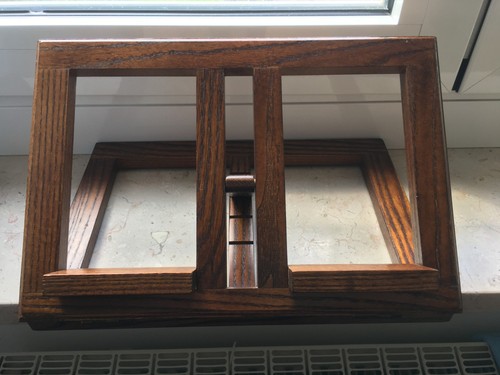 Leggio pieghevole legno - in,