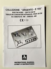 Manuale istruzioni ALPES-INOX