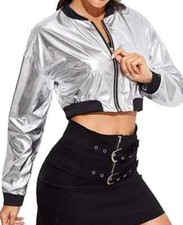 Giacca donna argento elegante