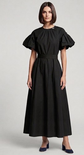 Maxi abito nero max mara - maxi,
