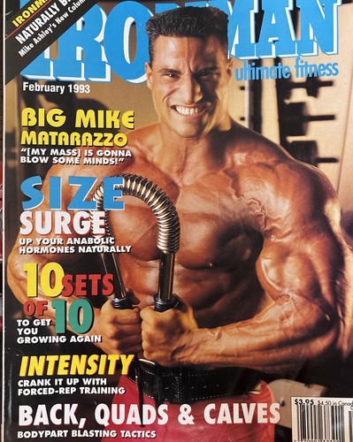 Ironman magazine february 1993 - magazine,
