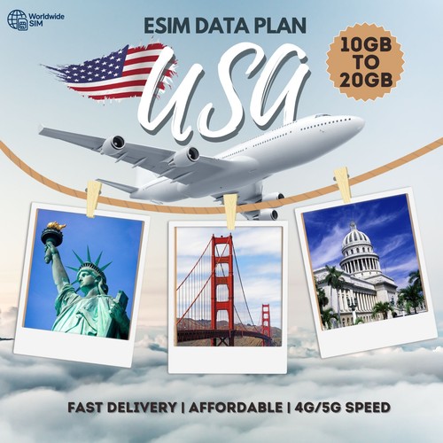 Usa esim 5 gb - 1, a