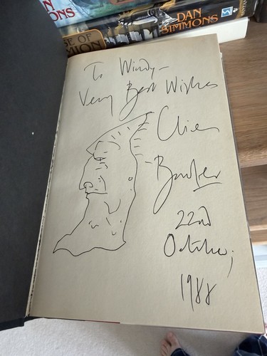 Cabal clive barker signed - cabal, and
