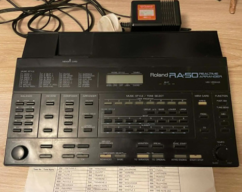 Arranger vintage roland 50 - arranger,