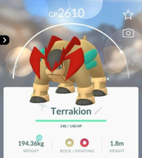 Pokémon - Shiny Terrakion - P