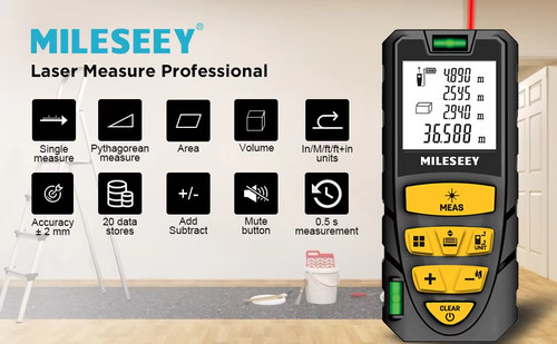 Misuratore laser mileseey - mileseey, s2