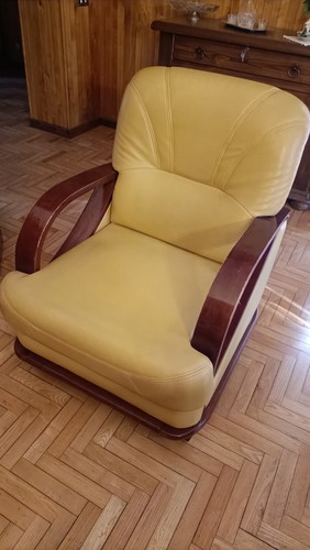 Poltrona ecopelle - poltrona,
