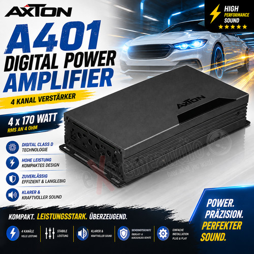 Axton a401 amplificatore - axton,