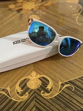 Kenzo Occhiali Donna Vintage Bianchi