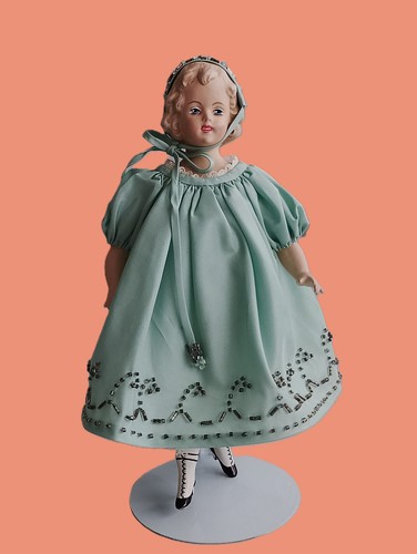 Bambola biedermeier replica - biedermeier,