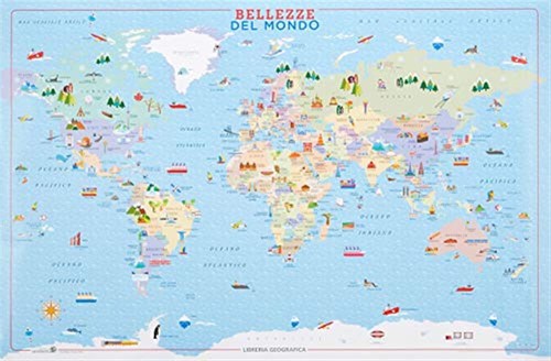 Bellezze del mondo geoposter - bellezze,