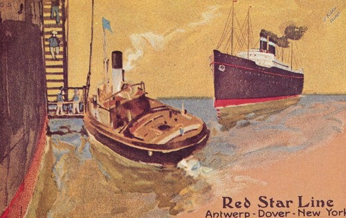 Red star line - line, tender