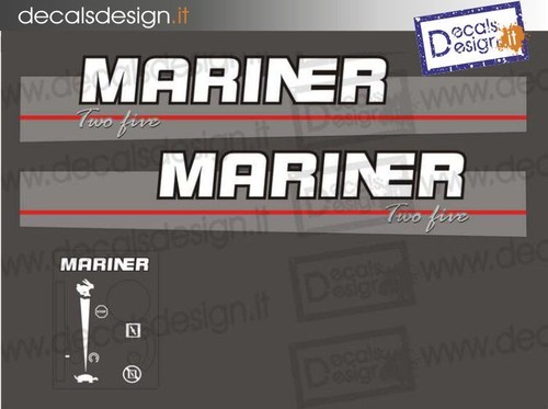 Adesivi motore marino