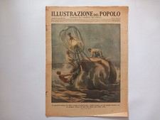 ILLUSTRAZIONE DEL POPOLO DEL 22 GIUGNO 1930 N. 25 CON STRISCE DI TOPOLINO