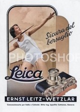 Ristampa Pubblicità Leica