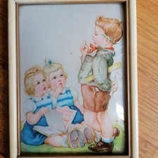 Piccolo quadro su vetro