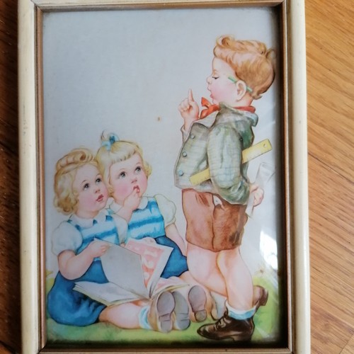 Piccolo quadro vetro - quadro, su