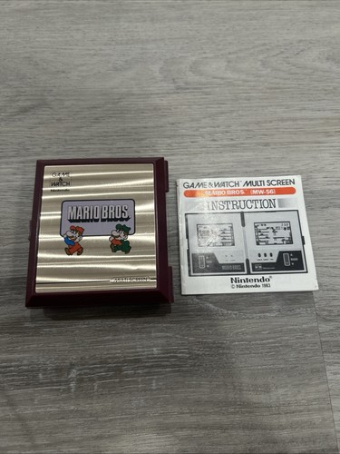 Mario bros game - mario, watch