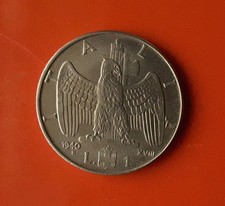 1 LIRA 1940 IMPERO VITTORIO