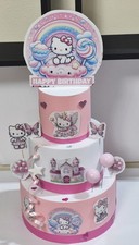 Torta finta scenografica bimba