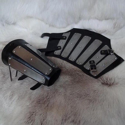 Leather steel plate - leather,