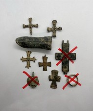 Lotto 6x Oggetti Antichi in