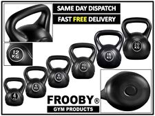 Set pesi kettlebell vinile