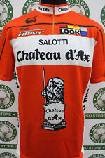 maglia ciclismo CHATEAU D'AX  TG 7 B829 bike shirt maillot trikot jersey