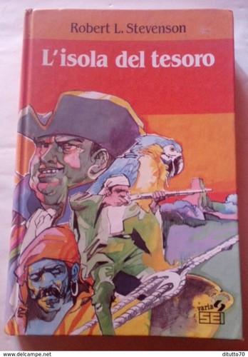 Libro isola del tesoro - l'isola,