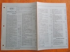 ANCIENNE BROCHURE CHRYSLER 160