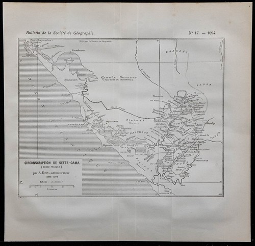 1894 carta antica - -, di